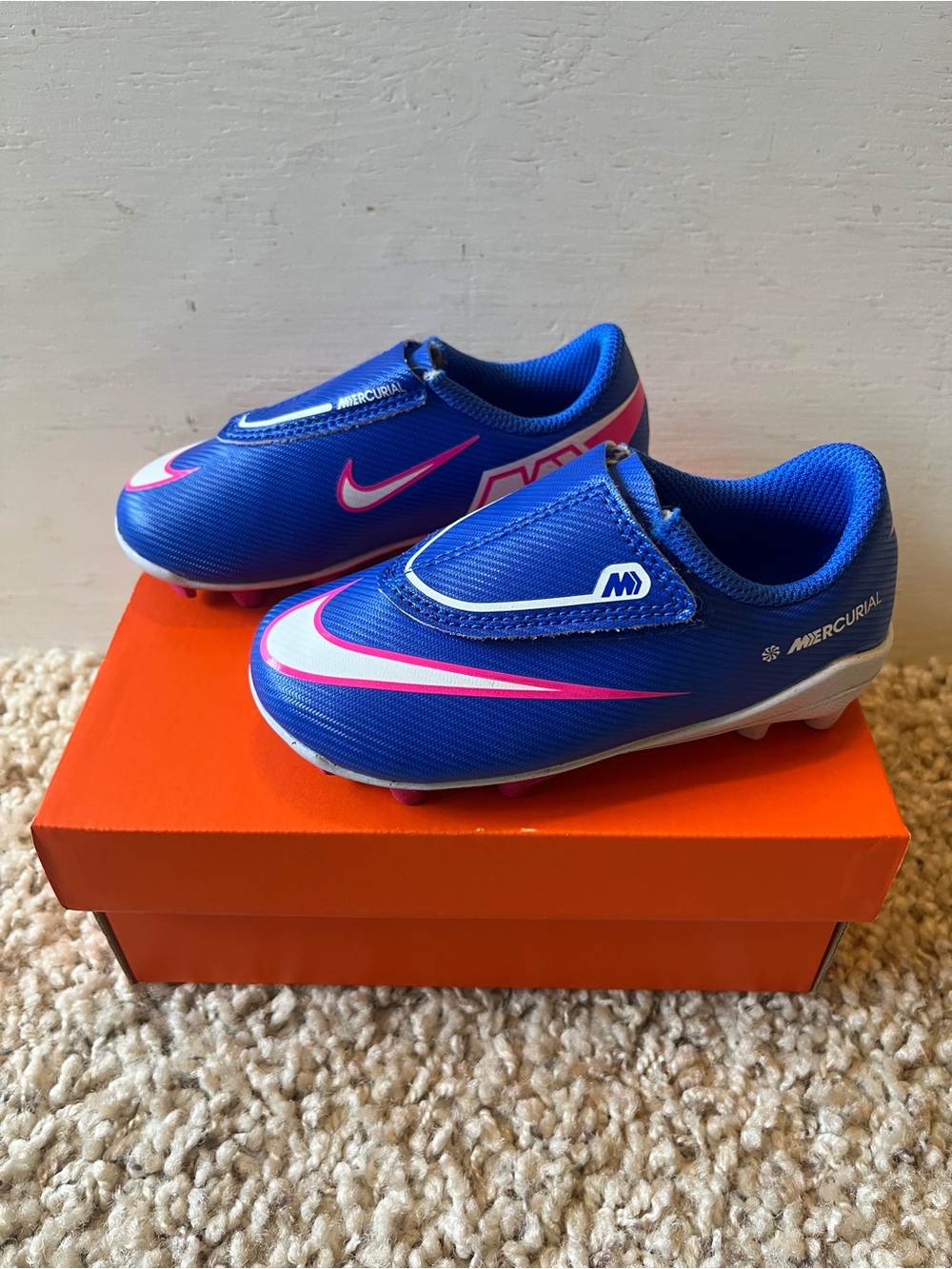 Nike Kids' Preschool Mercurial Vapor 16 Club FG/MG Soccer Cleats